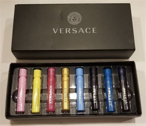 versace perfume poster|versace perfume sample set.